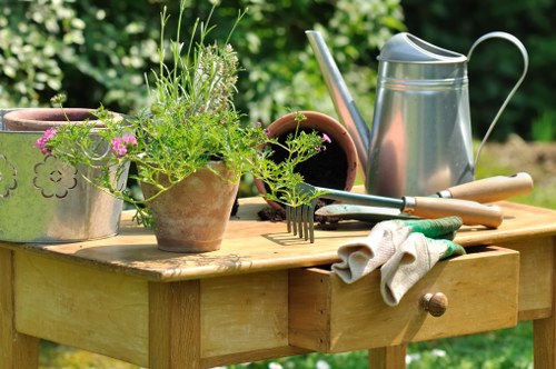 Sustainable gardening practices in an Edmonton garden